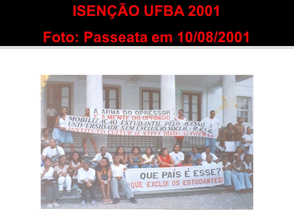 Artigo - Porque a juventude negra mudou “a cara” do vestibular da UFBA - Por George Oliveira